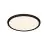Nordlux LED Deckenleuchte Oja 29 Schwarz 17W 1700lm - 830-840 CCT | Dimmbar