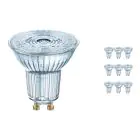 Mehrfachpackung 10x Osram Parathom GU10 PAR16 3.7W 927 36D | Dimmbar - Extra Warmweiss - Höchste Farbwiedergabe - Ersatz für 35W