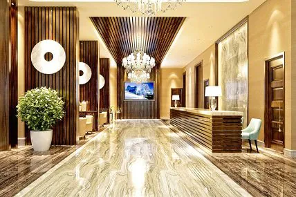 LED-Beleuchtung Hotellobby Hotellobby