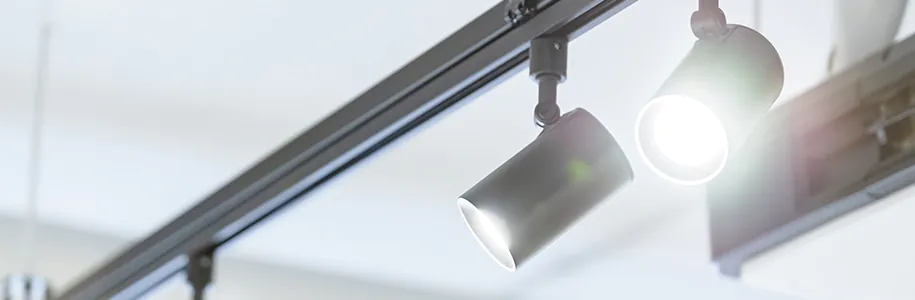 GU10 LED-Lampen als Schienenstrahler GU10 LED-Lampen als Schienenstrahler