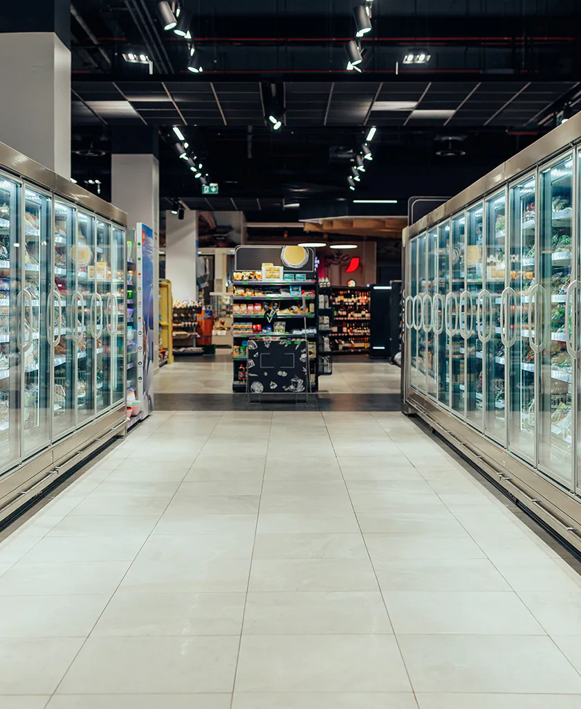 Supermarktbeleuchtung