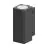 Ledvance Applique Murale Urban Vario Aluminium Noir Up & Down 27W 2700lm - 830-840 CCT | IP65 - Dali Dimmable