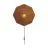 Good&Mojo Applique Murale Panama Rotin Brun | Convient pour 1x E27 